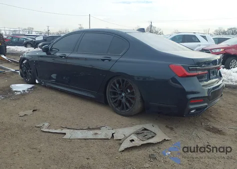 2022 BMW 750 I xDrive from USA, damaged, VIN WBA7U2C03NCH26600